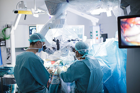 Neurochirurgische OP 
